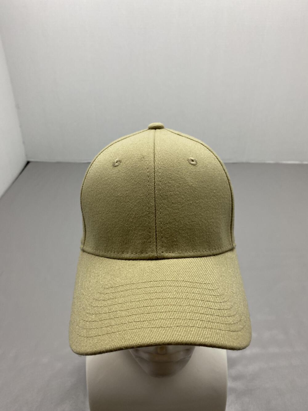 Hat Cap Fitted Small Beige Zephyr Baseball Twill Mens Breathable Stretch